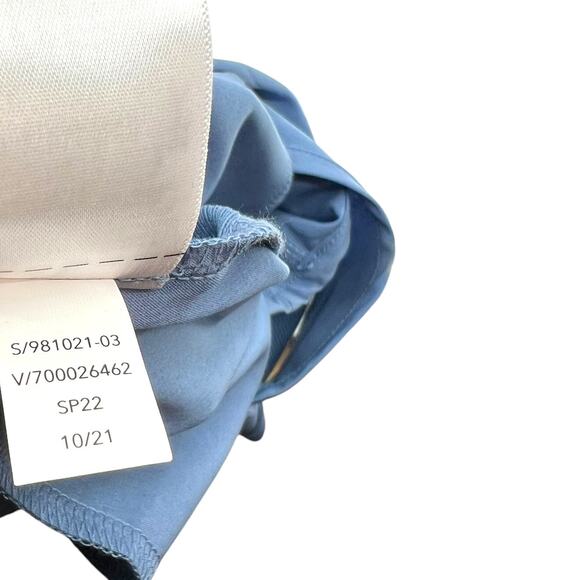 Athleta Brooklyn Jumpsuit Sleeveless Stretch Cottage Blue Size 2 - Picture 13 of 13